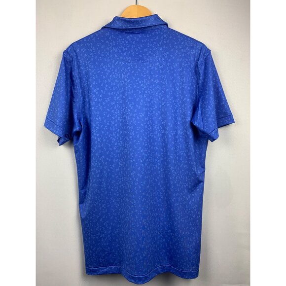 Peter Millar Summer Comfort Blue Polo Shirt S - Picture 5 of 5